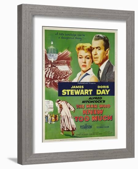 The Man Who Knew Too Much, 1956, Directed by Alfred Hitchcock-null-Framed Giclee Print