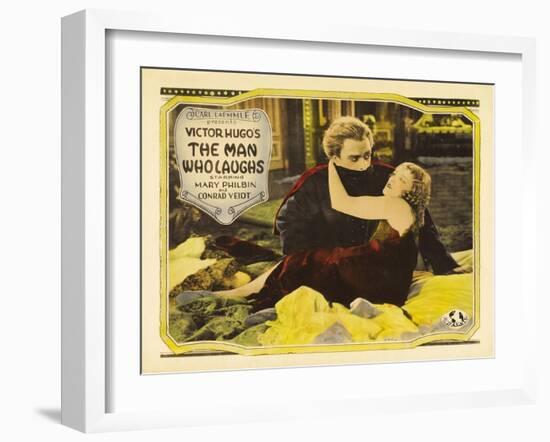 The Man Who Laughs, 1928-null-Framed Art Print