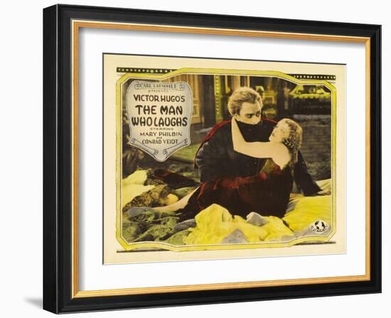 The Man Who Laughs, 1928-null-Framed Art Print