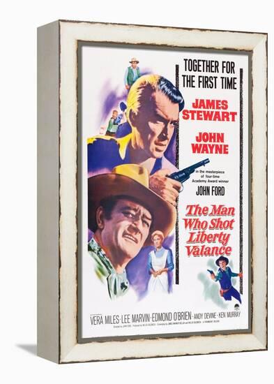 The Man Who Shot Liberty Valance, 1962-null-Framed Premier Image Canvas