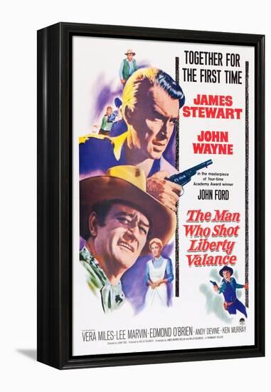 The Man Who Shot Liberty Valance, 1962-null-Framed Premier Image Canvas
