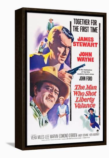 The Man Who Shot Liberty Valance, 1962-null-Framed Premier Image Canvas