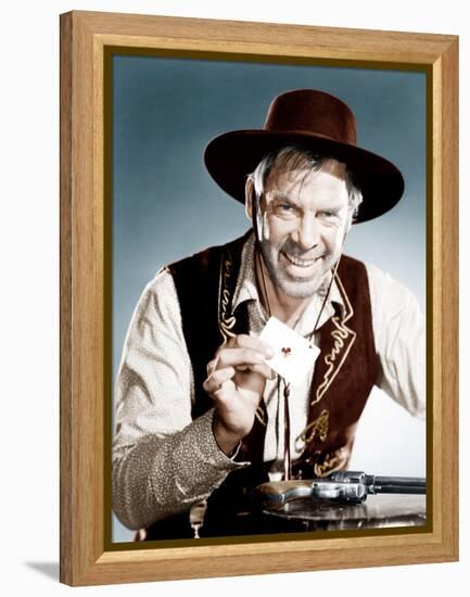 THE MAN WHO SHOT LIBERTY VALANCE, Lee Marvin, 1962-null-Framed Stretched Canvas