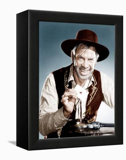 THE MAN WHO SHOT LIBERTY VALANCE, Lee Marvin, 1962-null-Framed Stretched Canvas