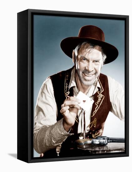 THE MAN WHO SHOT LIBERTY VALANCE, Lee Marvin, 1962-null-Framed Stretched Canvas