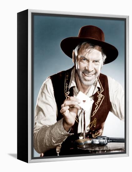 THE MAN WHO SHOT LIBERTY VALANCE, Lee Marvin, 1962-null-Framed Stretched Canvas