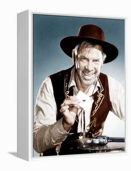 THE MAN WHO SHOT LIBERTY VALANCE, Lee Marvin, 1962-null-Framed Stretched Canvas