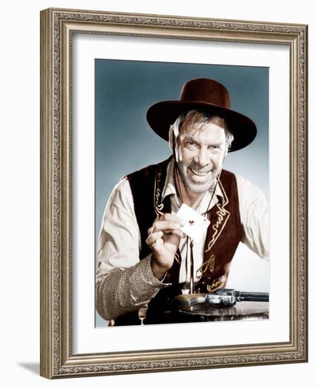 THE MAN WHO SHOT LIBERTY VALANCE, Lee Marvin, 1962-null-Framed Photo