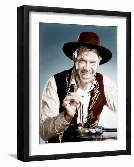 THE MAN WHO SHOT LIBERTY VALANCE, Lee Marvin, 1962-null-Framed Photo