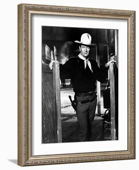 The Man Who Shot Liberty Valance-null-Framed Photo