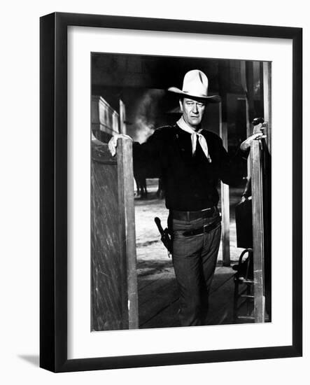 The Man Who Shot Liberty Valance-null-Framed Photo