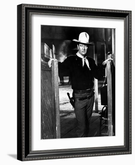 The Man Who Shot Liberty Valance-null-Framed Photo