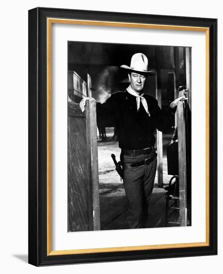 The Man Who Shot Liberty Valance-null-Framed Photo