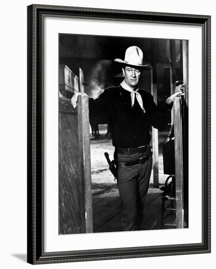 The Man Who Shot Liberty Valance-null-Framed Photo