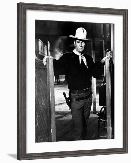 The Man Who Shot Liberty Valance-null-Framed Photo