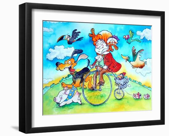 The Man Who Wore His Cat as a Hat-Maylee Christie-Framed Giclee Print