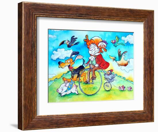 The Man Who Wore His Cat as a Hat-Maylee Christie-Framed Giclee Print