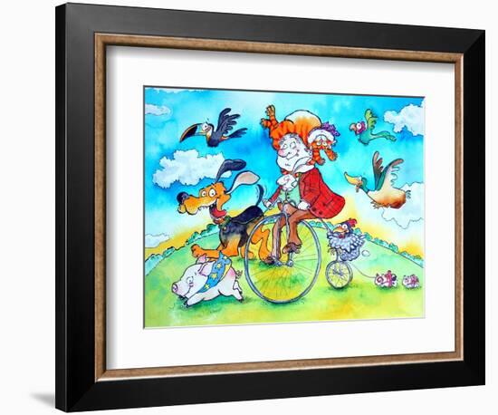 The Man Who Wore His Cat as a Hat-Maylee Christie-Framed Giclee Print