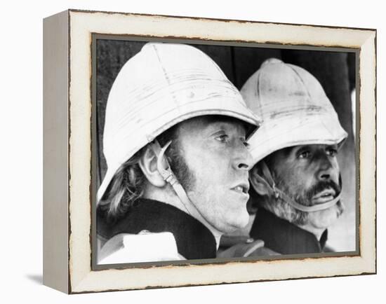 The Man Who Would Be King, from Left: Michael Caine, Sean Connery, 1975-null-Framed Stretched Canvas