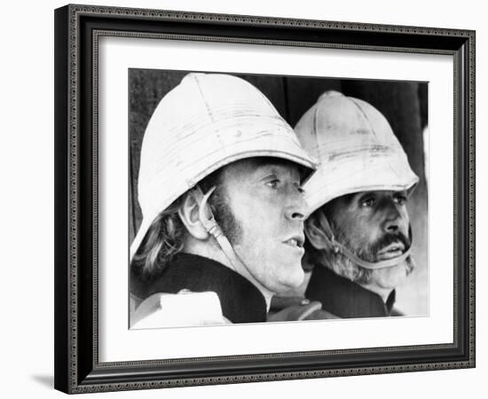 The Man Who Would Be King, from Left: Michael Caine, Sean Connery, 1975-null-Framed Photo