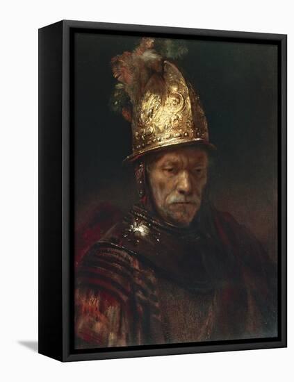 The Man with the Golden Helmet, 1650-55-null-Framed Premier Image Canvas