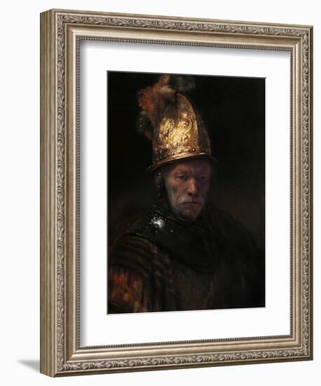 The Man with the Golden Helmet, C. 1650-Rembrandt van Rijn-Framed Giclee Print