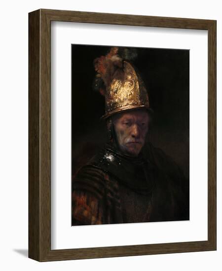 The Man with the Golden Helmet, C. 1650-Rembrandt van Rijn-Framed Giclee Print