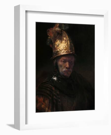 The Man with the Golden Helmet, C. 1650-Rembrandt van Rijn-Framed Giclee Print