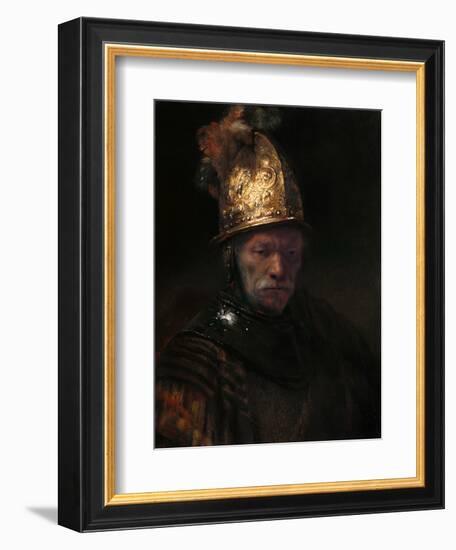 The Man with the Golden Helmet, C. 1650-Rembrandt van Rijn-Framed Giclee Print