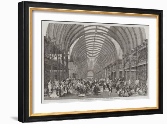 The Manchester Art-Treasures Exhibition, the Grand Hall-null-Framed Giclee Print