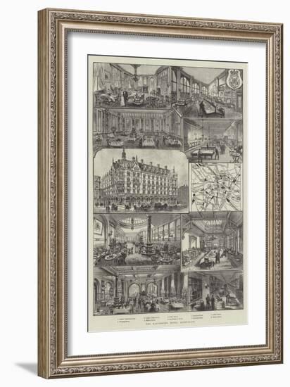 The Manchester Hotel, Aldersgate-Frank Watkins-Framed Giclee Print