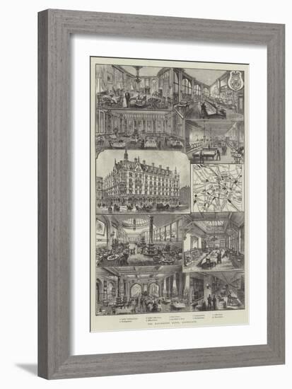 The Manchester Hotel, Aldersgate-Frank Watkins-Framed Giclee Print