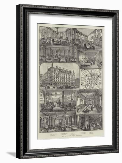 The Manchester Hotel, Aldersgate-Frank Watkins-Framed Giclee Print