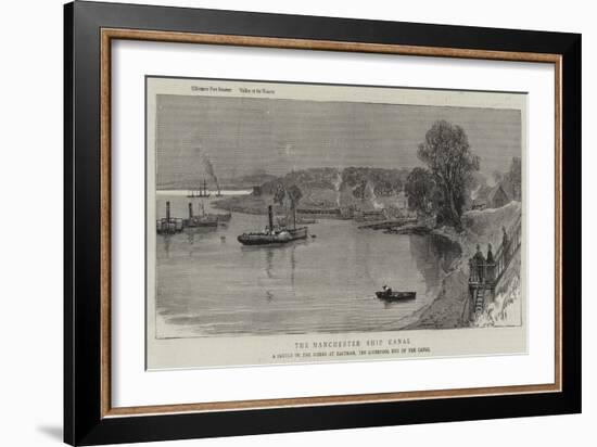 The Manchester Ship Canal-null-Framed Giclee Print