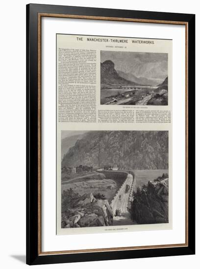 The Manchester-Thirlmere Waterworks-null-Framed Giclee Print