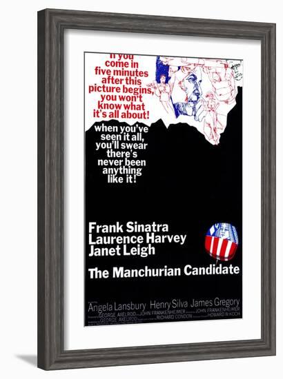 The Manchurian Candidate--Framed Art Print