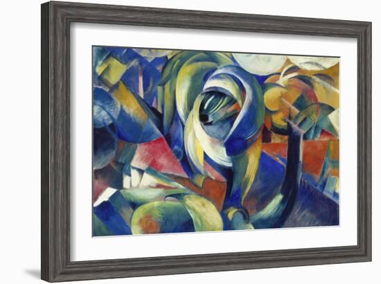 The Mandrill, 1913-Franz Marc-Framed Giclee Print