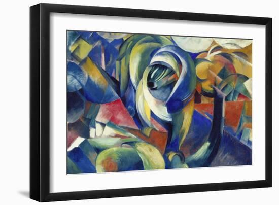 The Mandrill, 1913-Franz Marc-Framed Giclee Print