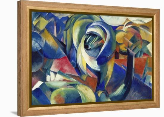 The Mandrill, 1913-Franz Marc-Framed Premier Image Canvas