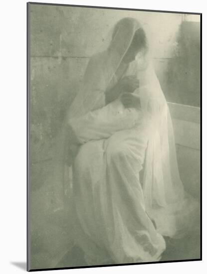 The Manger, 1904-14-Gertrude K?sebier-Mounted Photographic Print