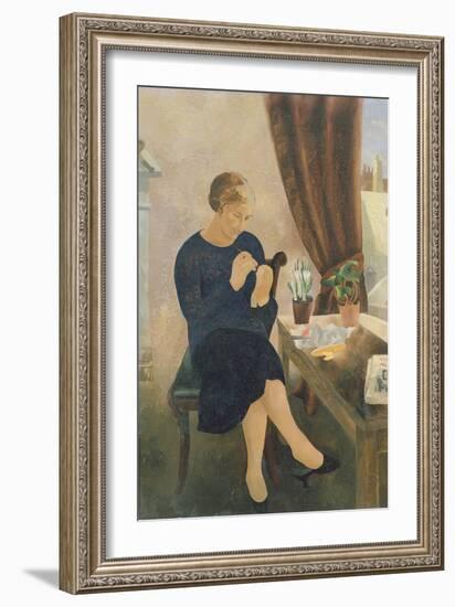 The Manicure, 1933-Christopher Wood-Framed Giclee Print