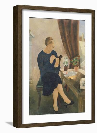 The Manicure, 1933-Christopher Wood-Framed Giclee Print