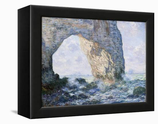 The Manneporte (Étretat), 1883-Claude Monet-Framed Premier Image Canvas