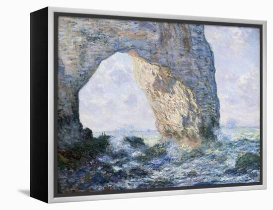 The Manneporte (Étretat), 1883-Claude Monet-Framed Premier Image Canvas