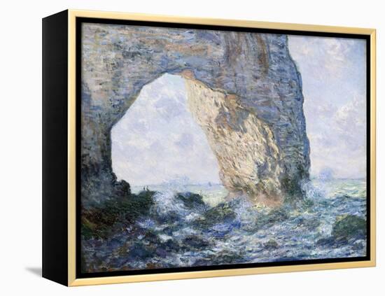 The Manneporte (Étretat), 1883-Claude Monet-Framed Premier Image Canvas