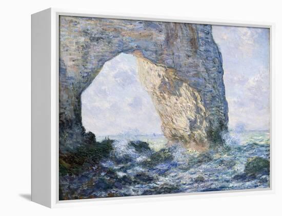 The Manneporte (Étretat), 1883-Claude Monet-Framed Premier Image Canvas