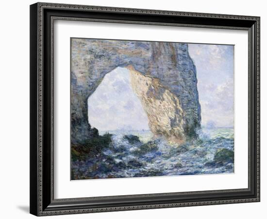 The Manneporte (Étretat), 1883-Claude Monet-Framed Giclee Print