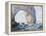 The Manneporte (Etretat)-Claude Monet-Framed Premier Image Canvas