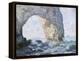 The Manneporte (Etretat)-Claude Monet-Framed Premier Image Canvas