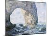 The Manneporte (Etretat)-Claude Monet-Mounted Premium Giclee Print